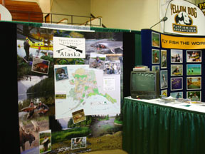 SAA booth at sporting show